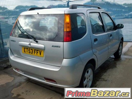 Díly ze SUZUKI IGNIS 4x4 (stejné se SUBARU JUSTY G3X) Díly ze SUZUKI IGNIS 4x4 (stejné se SUBARU JUSTY G3X)