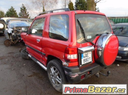 2004 MITSUBISHI PAJERO PININ na díly (motor 2.0 GDI)