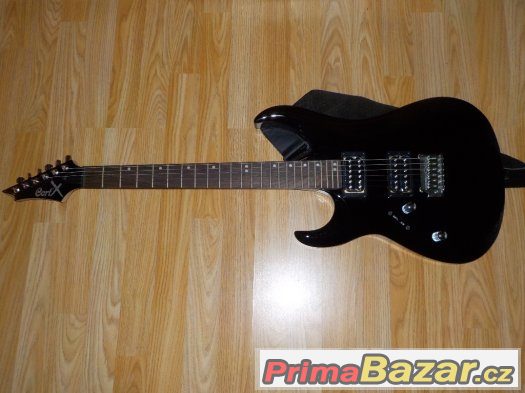 Levoruká elektrická kytara Cort X-2 LH BK