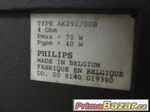 Sestava Philips AK 291/00S+B 2x repro 1x subwoofer