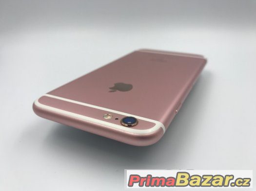 iPhone 6s 16GB Rose Gold - nová baterka - TOP stav – fotografie 4