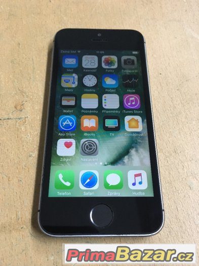 Apple iPhone 5S 16GB černý, pěkný stav, 3 měsíce záruka