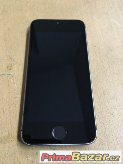 Apple iPhone 5S 16GB černý, pěkný stav, 3 měsíce záruka