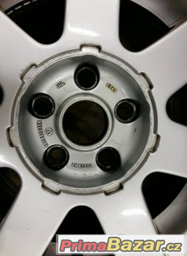 Alu disky VW R15 5x112 + Zimní pneu 195/65/15