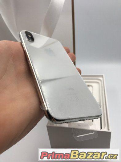 iPhone X 256GB stříbrný - nový - iStyle 2r záruky