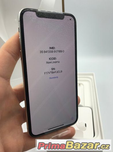 iPhone X 256GB stříbrný - nový - iStyle 2r záruky