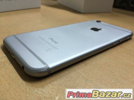 iPhone 6 16GB space grey, jako nový, 3 měsíce záruka