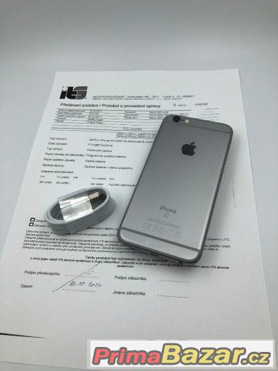iPhone 6s 64GB Vesmírně šedý - NOVÁ originální baterie