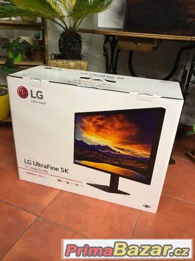 LG Ultrafine 5K monitor - stav nového + záruka