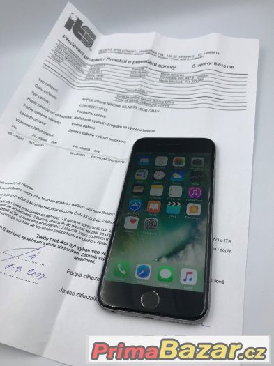 iPhone 6s 16gb space grey - nově vyměněná baterie