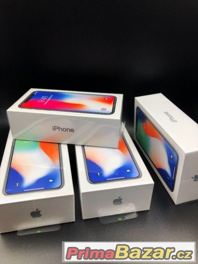 iPhone X 64GB nové kusy cz distribuce - zabalené