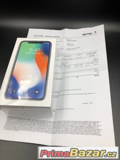 iPhone X 64GB nové kusy cz distribuce - zabalené