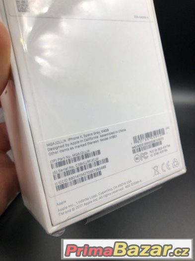 iPhone X 64GB nové kusy cz distribuce - zabalené