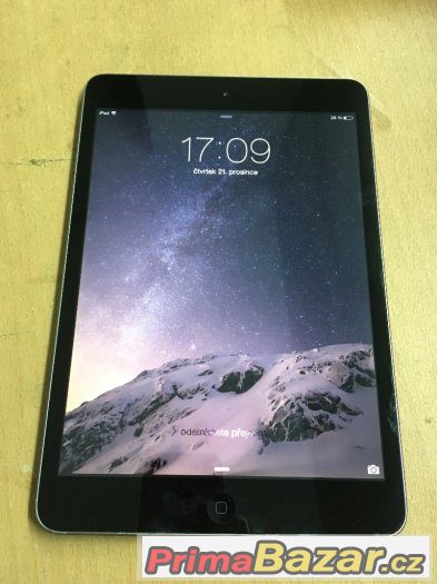 Apple iPad mini 16GB WiFi černý, pěkný stav, 3 měsíce záruka