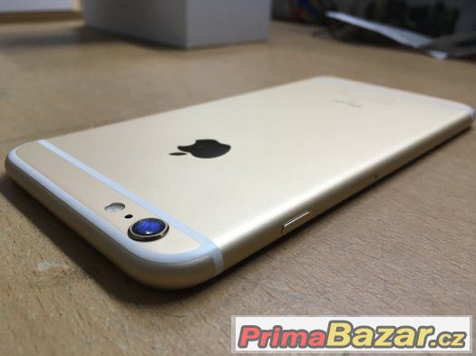 iPhone 6S Plus 128GB gold, TOP stav, 3 měsíce záruka