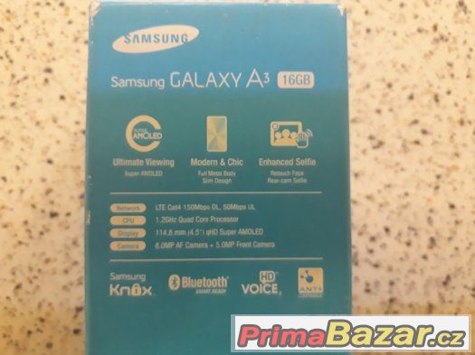 Samsung galaxy A3(2015) 16GB-silver platinum