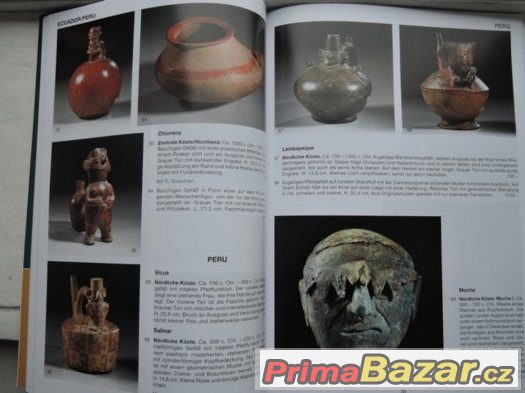 Umění antiky a Indiánů.Katalogy-Mnichov-aukce Hirsch.Unikáty