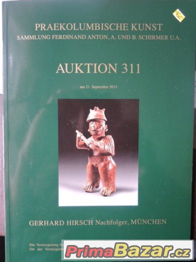 Umění antiky a Indiánů.Katalogy-Mnichov-aukce Hirsch.Unikáty