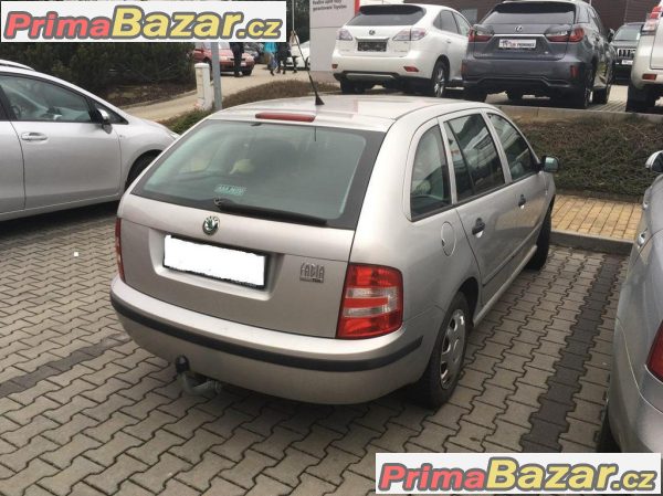Škodu Fabia 1 Combi, 1:4 TDi, r.v 2007, najeto 133 tis. Škodu Fabia 1 Combi, 1:4 TDi, r.v 2007, najeto 133 tis.
