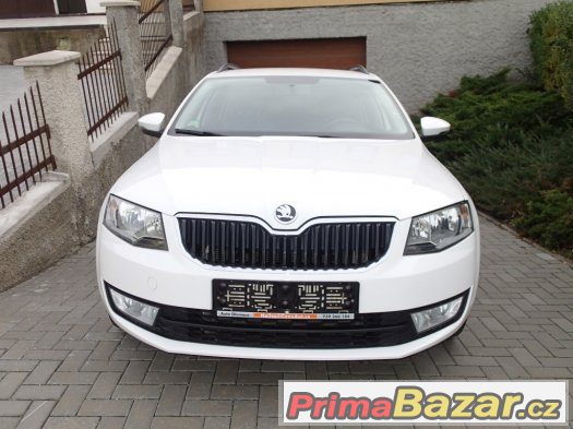 Škoda Octavia III combi 2.0TDi Koup.ČR,1maj.,Servisní kniha1