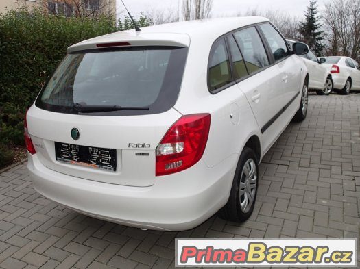 Škoda Fabia combi 1,6TDi Koup.ČR,1.majitel,Servisní kniha1