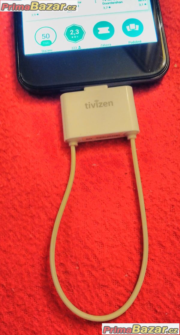 TV tuner Tivizen DVB-T pro Android a iOS.