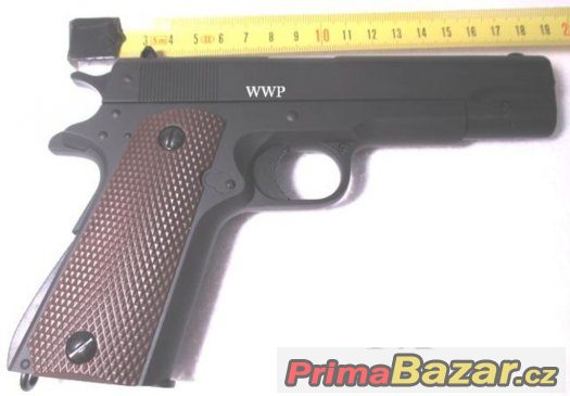 Airsoft zbraň   COLT Typ K-3, celokovová Manuální + 1-DVD  d