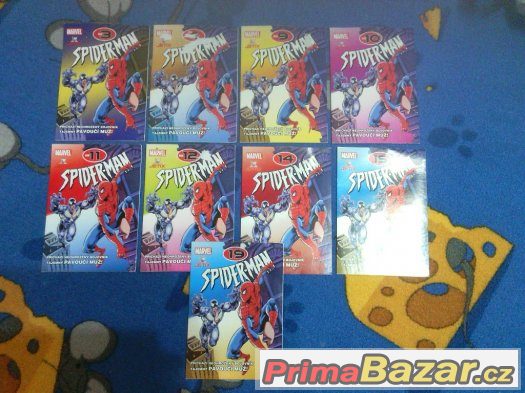 Sada 9dílů DVD Spiderman