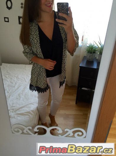 lehky cardigan novy cerny