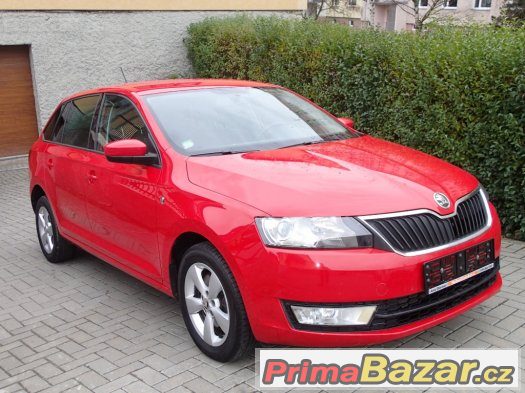 Škoda Rapid 1.6TDi 66kW Spaceback Koup.ČR,1majitel,XENONY1