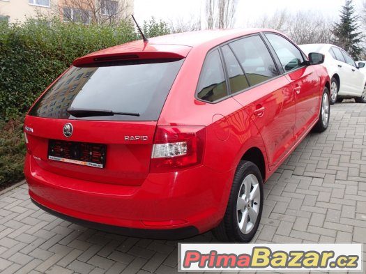 Škoda Rapid 1.6TDi 66kW Spaceback Koup.ČR,1majitel,XENONY1