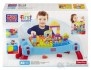 MEGA BLOKS First Builders hrací stůl + kostky