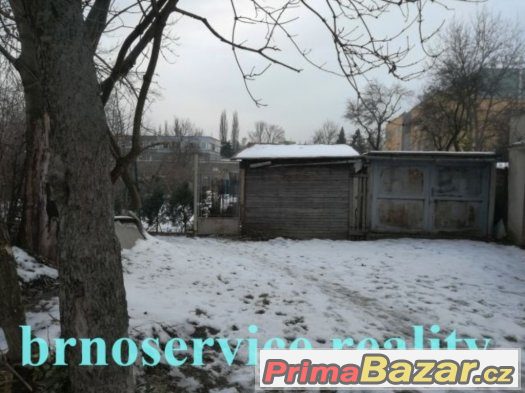 Pronájem garáže, chatky a zahrady v Brně-Řečkovicích