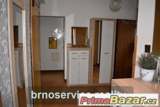 Prodej cihlového bytu 3+1 s terasou na Veveří Brno