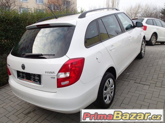 Škoda Fabia combi 1,6TDi Koup.ČR,1.majitel,Servisní kn.,2013