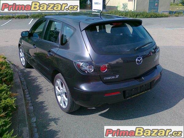 MAZDA 3  1,6DiTurbo 16V 80KW r.v.2007