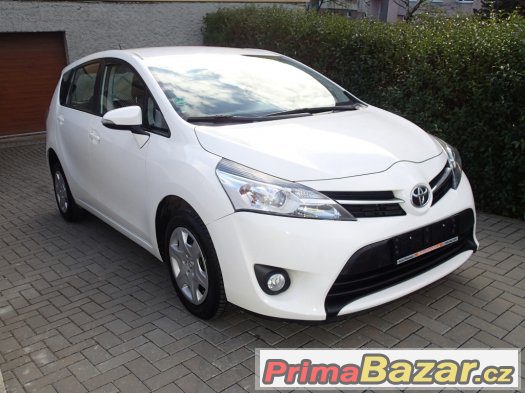 Toyota Verso 2.0D4D 91kW Koup.ČR,1.majitel,Servisní kniha