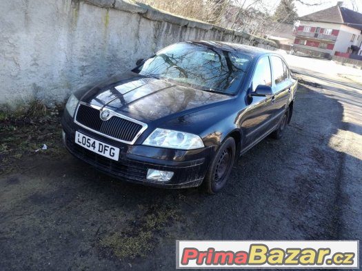 Škoda Octavia II 1.9 TDI 77kw BJB Anglie