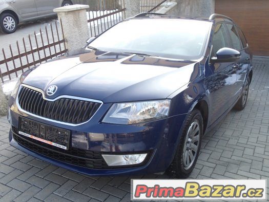 Škoda Octavia III combi 1.6TDi Koup.ČR,V ZÁRUCE,PO SERVISE