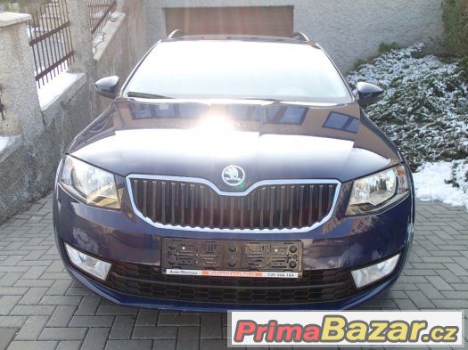 Škoda Octavia III combi 1.6TDi Koup.ČR,V ZÁRUCE,PO SERVISE