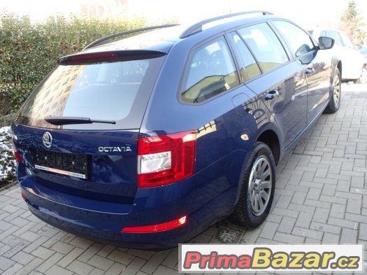 Škoda Octavia III combi 1.6TDi Koup.ČR,V ZÁRUCE,PO SERVISE