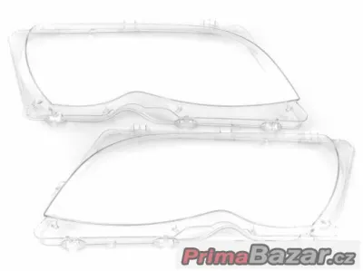 BMW E46 - Kryty (plexi) světel - NOVÉ - Face i Předface