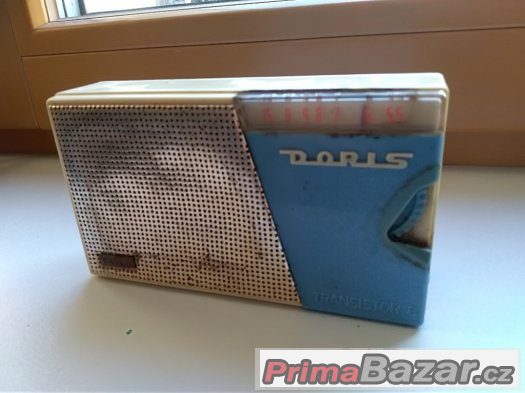 Transistor 6 Doris, tranzistorové radio tesla Transistor 6 Doris, tranzistorové radio tesla