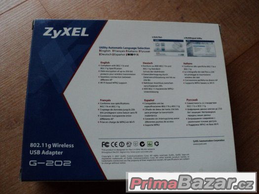 Zyxel G-202 USB WIFI karta