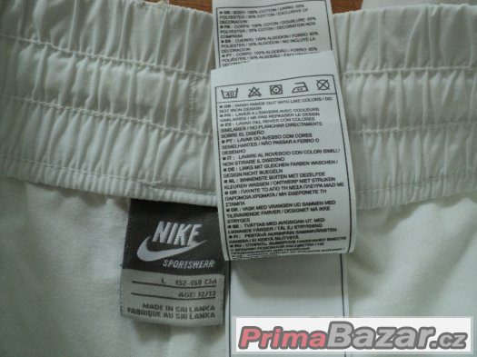 Bílé kalhoty Nike L