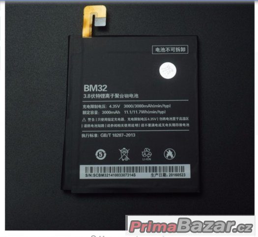 Xiaomi MI4 baterie BM32, 3000mAh Li-Io