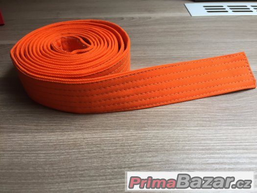 Prodam Karate pasky - bily, zluty a oranzovy