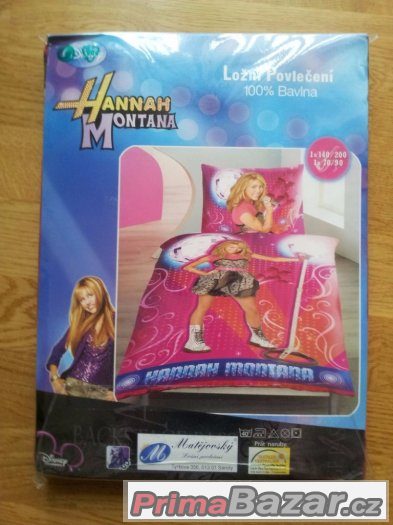 Prodam NOVE povleceni Hannah Montana - ruzova Prodam NOVE povleceni Hannah Montana - ruzova