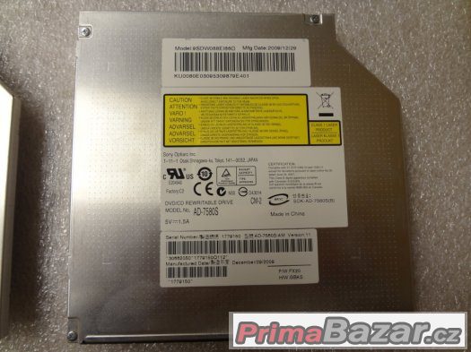 DVD RW SATA slim mechanika