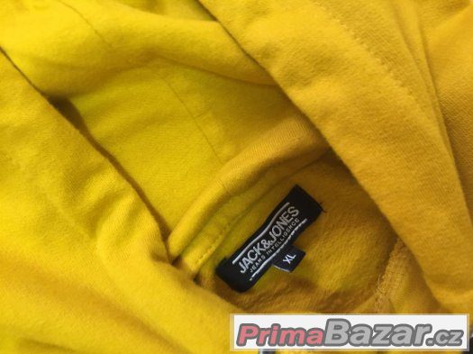 Prodam NOVOU mikinu Jack&Jones vel. XL - zluta